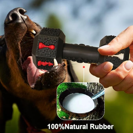 Dog Chew Toys for Aggressive Chewers,Food Grade Non-Toxic Dental Pet Toy,Tough Durable Indestructible Dog Toys for XSmall Dogs.Black（5IB-8IB）