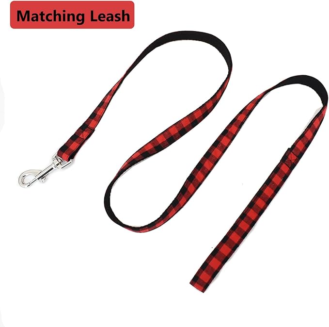 Bubblepup Dog Collar and Leash Set, Comfortable Puppy Dog Collars Adjustable Dog Collars for Small Medium Large Dogs