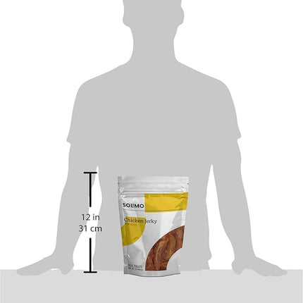 Amazon Brand - Solimo Chicken Jerky Dog Treats, 2 pounds (Packaging May Vary) (Pack of 2)