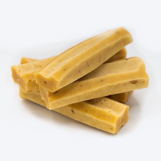 EcoKind Premium Gold Yak Cheese Himalayan Dog Chews, Dog Treats Large Breed, All Natural, High Protein Dog Chew, Bacon, Large - 18+ Chews