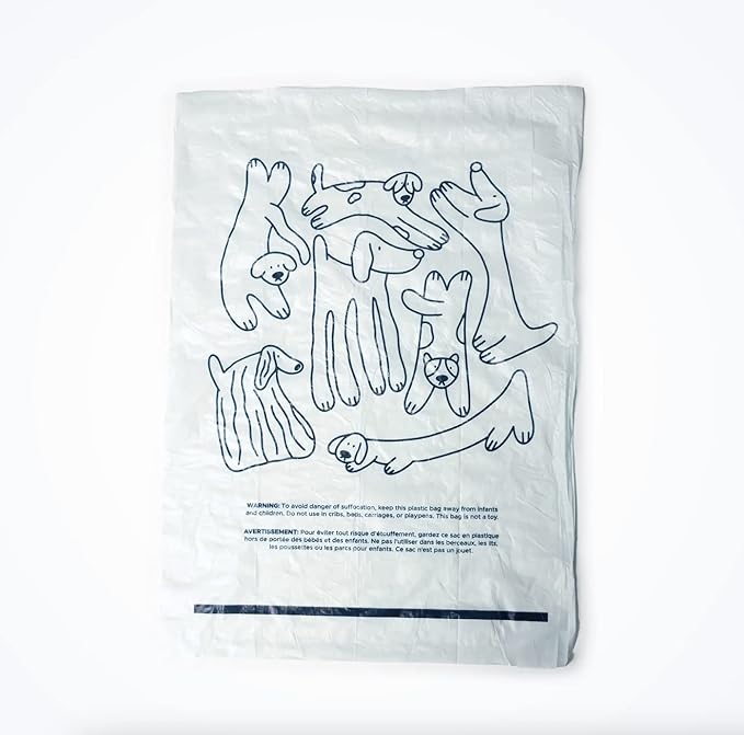 Diggs Dog Poop Bags (8-Rolls) - Durable & Odor Resistant Pet Waste Bags Refill Pack - One-Hand Dispensing, Innovative No-Tear Pet Products - 120 Bag Count