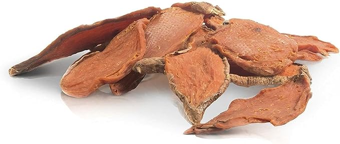 Dehydrated Sweet Potato Dog Treats (1 Pound Bag) - All Natural Rawhide Free, Grain-Free, & High in Fiber- Ideal for Small to Large Dogs - Perfect Dog Chews for Training, or Treat