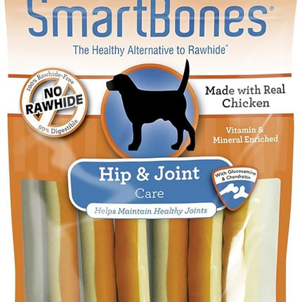 SmartBones Hip And Joint Care Sticks, Rawhide-Free Chews For Dogs, With Glucosamine And Chondroitin, 16 Count