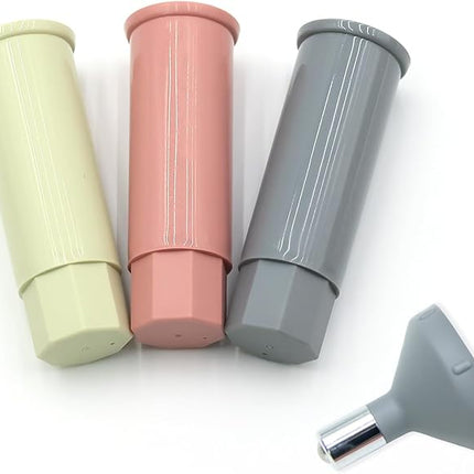 NACOCO Pet Standing Water Dispenser - Cat Dog Standing Detachable Pole Automatically Feeding Height Adjustable(Grey Adjustable Rods, Grey Water Tap)