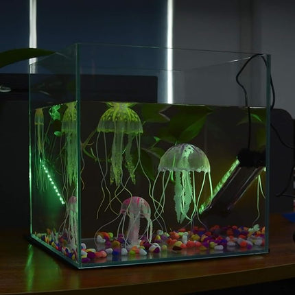 Fish Tank Light RGB LED Aquarium Lights, Underwater Waterproof Color Changing Submersible 16 Color 4 Modes Brightness Adjustable Memory Function Sucker Hang Lighting Strip, 15 inch