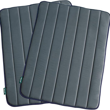 BALANCE Dog Crate Pad, Dog Foam Crate Mat Kennel Pad, Washable Water-Resistant Pet Bed Flat Dogs Cage Mat for Large Dogs, 2 Packs