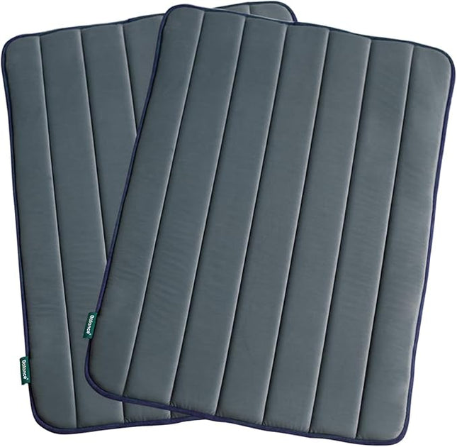 BALANCE Dog Crate Pad, Dog Foam Crate Mat Kennel Pad, Washable Water-Resistant Pet Bed Flat Dogs Cage Mat for Large Dogs, 2 Packs