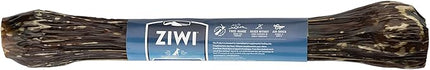 ZIWI Venison Deer Full Shank – 2-in-1 Dog Bone Chew Treat Wrapped in Beef Esophagus - All Natural, Air-Dried
