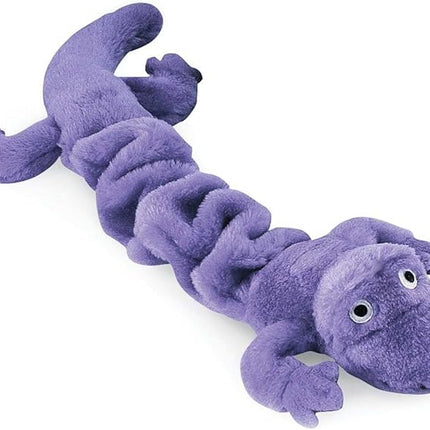 Zanies Bungies Gecko Dog Toys, Purple, 16"–24"
