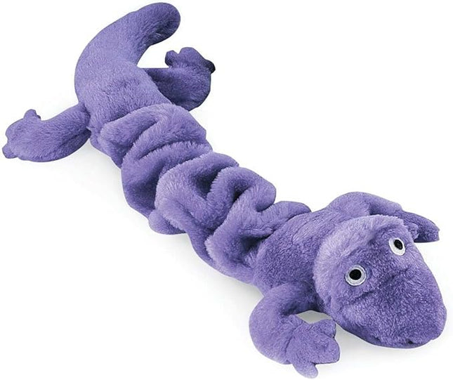 Zanies Bungies Gecko Dog Toys, Purple, 16"–24"