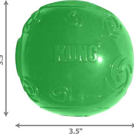 KONG Squeezz Ball Dog Toy, X-Large, Colors Vary
