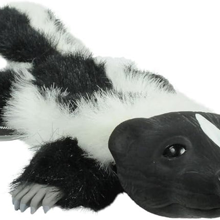 Hyper Pet 48847 Real Skinz Dog Toy, Skunk,Black/White
