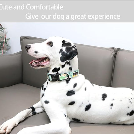 ARING PET Summer Dog Collar-Cute Dog Collar for Small Dogs, Adjustable Comfortable Cotton Dog Collars for Small Medium Large Dogs, X-Small