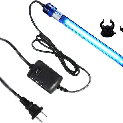 5W UVC Aquarium Green Clean Light Algae Clear Fish Tank Water Clean Lamp Submersible for Swim Pools Pond Fish Tank Filter Pump