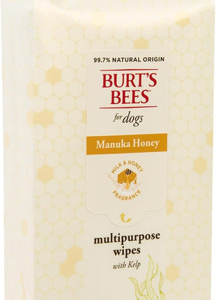 Burt’s Bees Manuka Honey Multipurpose Wipes with Kelp, 50 Count