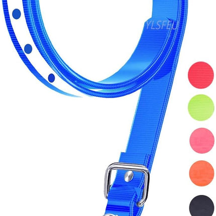 Dog Collar Strap for Most of Electronic Training Shock Collar Receivers-Adjustable Durable Waterproof Odorless 3/4 Inch Collar Replacement for Barking Fence-Pet TPU Collar Strap