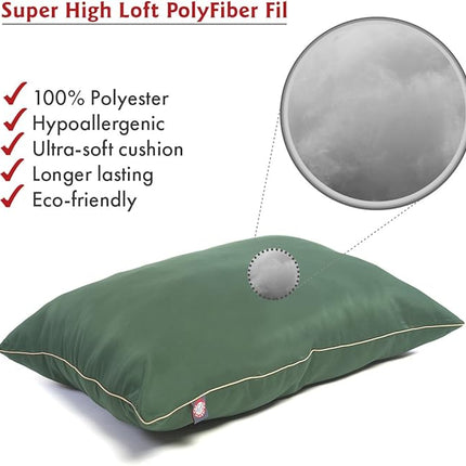 Large 35x46 Super Value Dog Pet Bed - Green