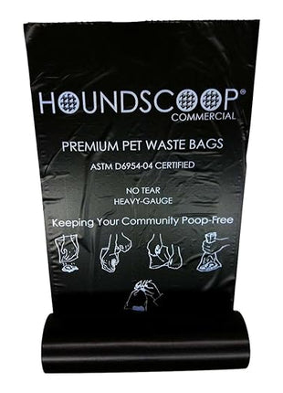 Case of 6000 Pet Waste Bags on Roll (30 Rolls of 200 bags per roll) Dog Waste Station Bags for HOA, Residential, commercial roll bag for Poop Station Dispensers