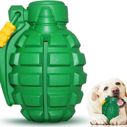 Dog Chew Toys for Aggressive Chewers,Food Grade Non-Toxic Dental Pet Toy,Tough Durable Indestructible Dog Toys for Small Medium Large Dogs.Green
