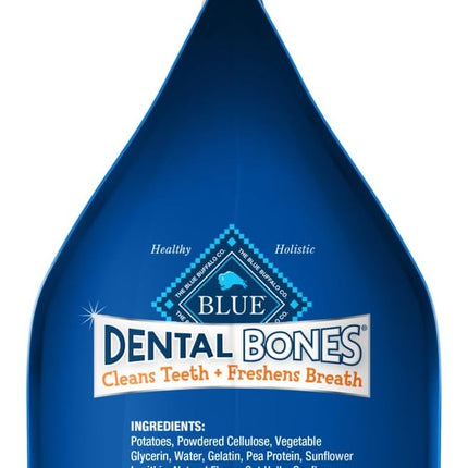Blue Buffalo Dental Bones Small Natural Dental Chew Dog Treats Bag Value Pack