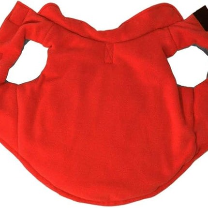 Gooby Sports Vest Dog Jacket - Black, Small - Reflective Dog Vest with D Ring Leash Warm Fleece Lined Hook and Loop Closure for Small to Medium Dogs