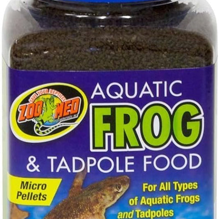 Zoo Med Aquatic Frog and Tadpole Food, 12 Ounces Each, Made in The USA (12 Ounces)