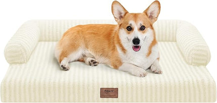 Dog Bed Medium Size Dog-Orthopedic Waterproof Bed for Dogs,Foam Couch Sofa with Washable Removable Cover & Non-Slip Bottom
