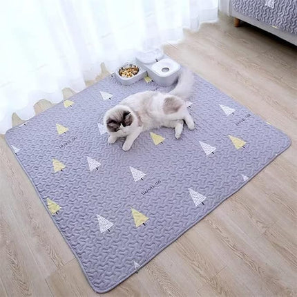 New Upgrade Dog Playpen Mat Crate Mat Puppy Pads,Leak-Proof Dog Crate Pad,Anti-Slip Bottom[PLAYPEN NOT Included ] Reusable Whelping Playpen Crate Reusable Washable Pet Mattress Pad Pet Training Pad