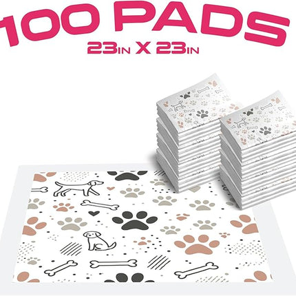 PUPIBOO Washable Pee Pads for Dogs and Cats - Super Absorbent Reusable Puppy Training Pads - 100% Waterproof, Leak-Proof & Non-Slip Whelping Pads for Pet Housebreaking