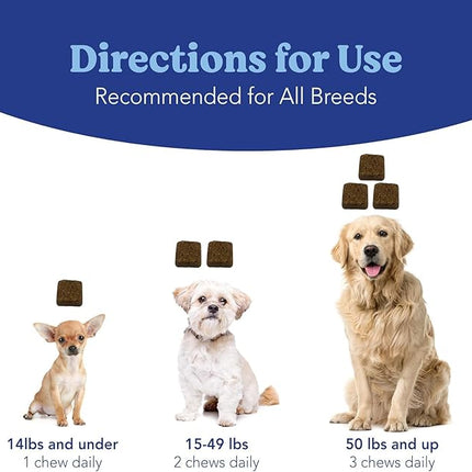 Angels' Eyes Natural Tear Stain Prevention Soft Chews for Dogs | Beef Flavor| for All Breeds | No Wheat No Corn | Daily Supplement | Proprietary Formula | 90ct