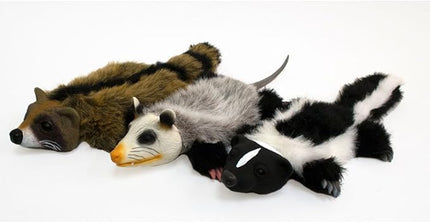 Hyper Pet 48847 Real Skinz Dog Toy, Skunk,Black/White