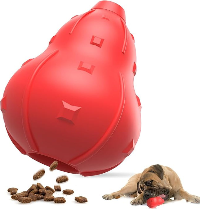 NOUGAT Dog Toy for Aggressive Chewers - Dog Chew Treat Toys Natural Rubber - Interactive Dog Toy for Small Medium Large Milk Flavor