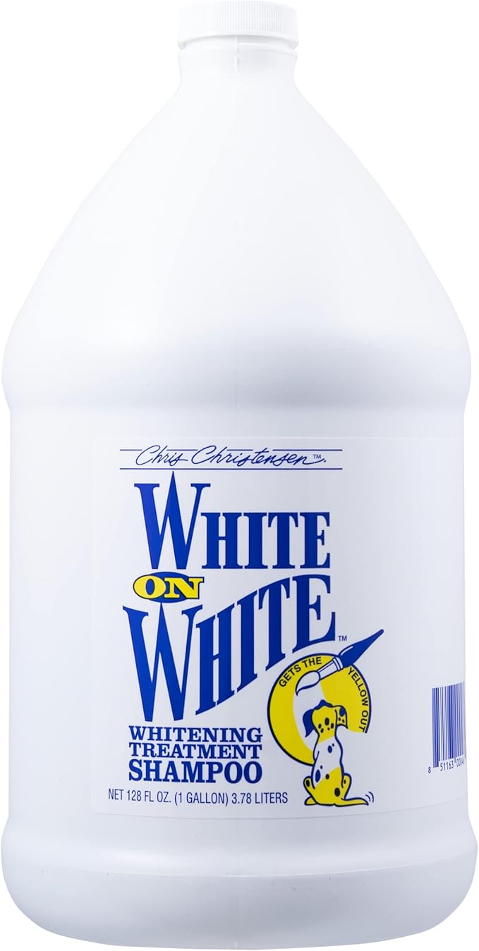 Chris Christensen White on White Whitening Treatment Dog Shampoo (1GAL)