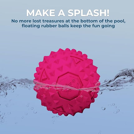 Best Pet Supplies Squeaky Dog Toys with Soft Durable Fabric for Small, Medium and Large Pets Interactive Toy for Indoor Play, Supports Active Biting and Play - Fuchsia (L:3.5")