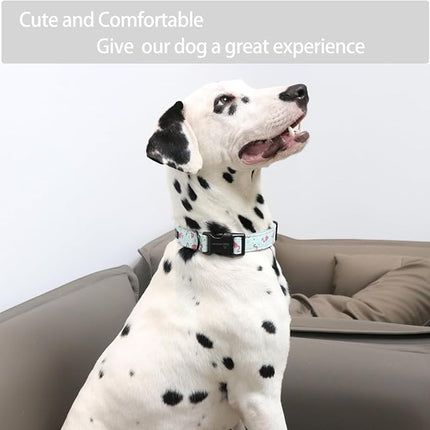 ARING PET Summer Dog Collar, Cute Flamingo Adjustable Lightweight Cotton Pet Collars for Small Medium Large Boy and Girl Dogs, X-Small