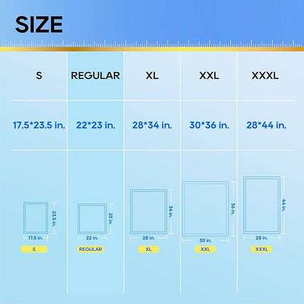 Honey Care All-Absorb Puppy Training Pads Made in The USA! Ultra Absorbent and Odor Eliminating, Leak-Proof 5-Layer Potty Training Pads 22"x23" with Quick-Dry Surface