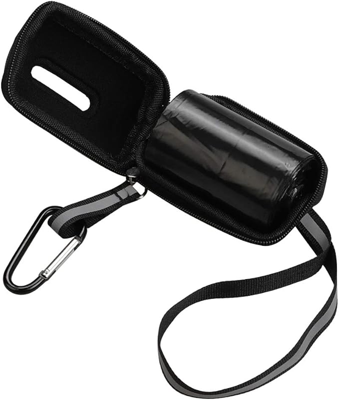 Begale 1400 Counts Dog Waste Bags, Black Pet Poop Bag with Dispenser (40 Rolls)