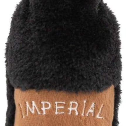 ZippyPaws Happy Hour Crusherz - Zippy Paws Dog Toy for Large and Small Dogs, Crinkle Dog Toy with No Stuffing, Squeaky Dog Toy Pack of 1, Stout