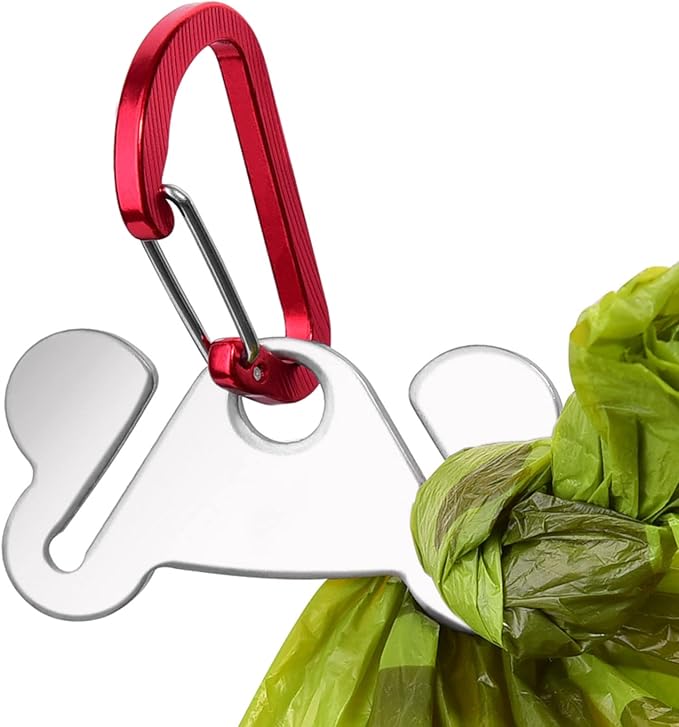 1PC Dog Poop Bag Holder, Waste Bag Holder, Dog Poop Bag Carrier, Hand Free Holder