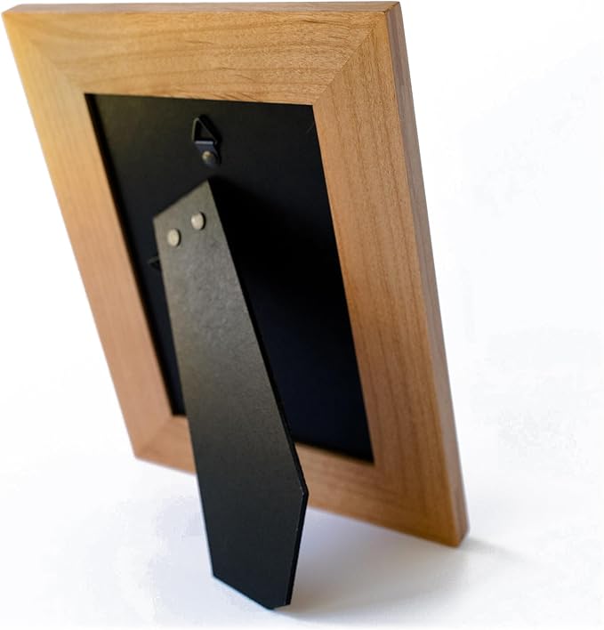 Pet Loss Picture Frame - Love Alone Forever Wooden Pet Memorial Frame, Pet Remembrance Gift - 4x6 Portrait