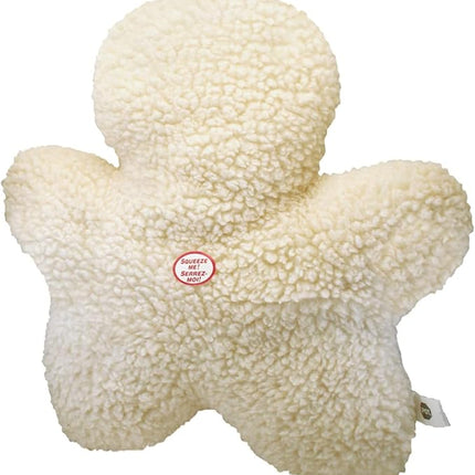 SPOT 8in Vermont Style Fleece Chewman Dog Toy – Soft Plush Squeaky Comfort Toy for Small & Medium Dogs and Puppies – Safe for Light Chewers – No Plastic Parts – Calming Cuddly Pet Toy