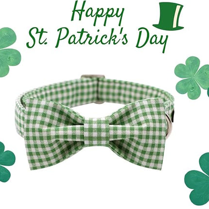 Lionet Paws Dog Collar with Bowtie, Durable Adjustable and Comfortable Collar for XX-Small Dogs and Cats, Neck 7-11in