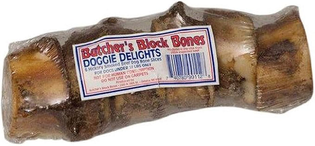 Butcher'S Block Bones Dog Delight Beef Center Cut Femur Bone, 1-Inch