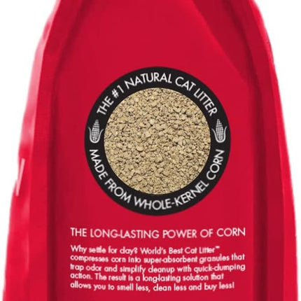 World's Best Cat Litter Cat Scoopable Multiple Cat Clumping Formula, 14-Pound Bag