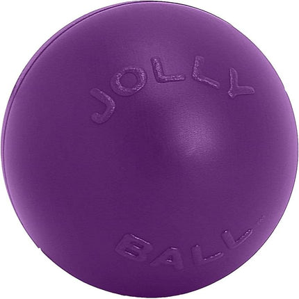Jolly Pets Push-n-Play Ball Dog Toy, 14 Inches/Extra-Large, Purple,All Breed Sizes