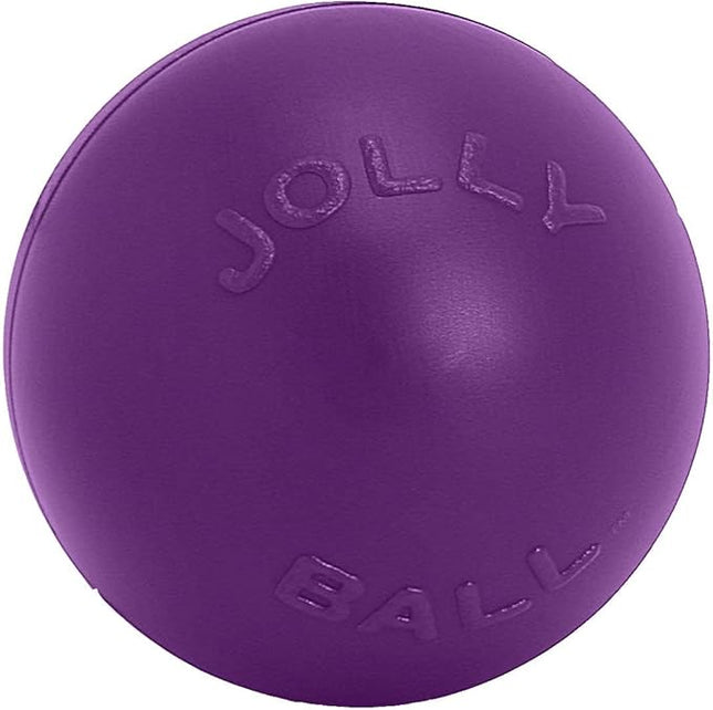 Jolly Pets Push-n-Play Ball Dog Toy, 14 Inches/Extra-Large, Purple,All Breed Sizes