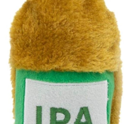 ZippyPaws Happy Hour Crusherz - Zippy Paws Dog Toy for Large and Small Dogs, Crinkle Dog Toy with No Stuffing, Squeaky Dog Toy Pack of 1, IPA Beer