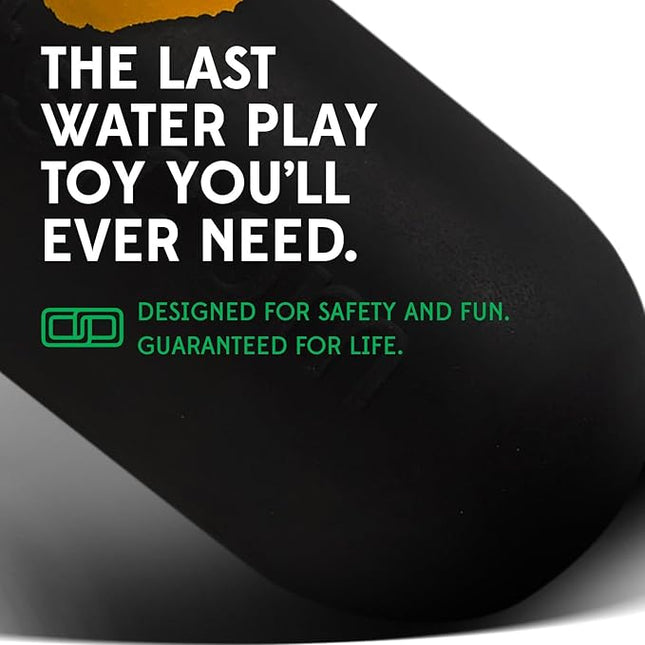 Goughnuts Large Water Stick – Floating Dog Toys for Water Fetch, Interactive Heavy Duty Dog Pool Toy for Aggressive Chewers, Big and Large Dogs 60+ lbs, Natural Reinforced Rubber Float, USA Made