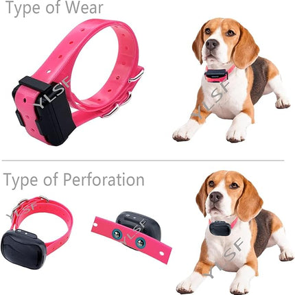 Dog Collar Strap for Most of Electronic Training Shock Collar Receivers-Adjustable Durable Waterproof Odorless 3/4 Inch Collar Replacement for Barking Fence-Pet TPU Collar Strap