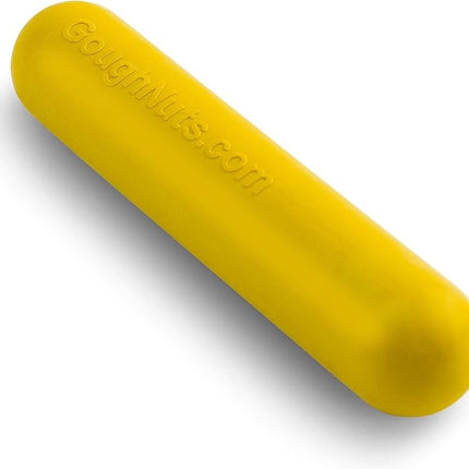 Goughnuts — Dog Toys for Aggressive Chewers | Virtually Indestructible Dog Toy Stick for Small Breeds | Heavy Duty Dog Toy | Yellow